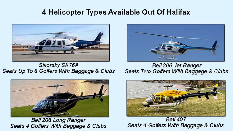 Halifax Helicopters To Cabot